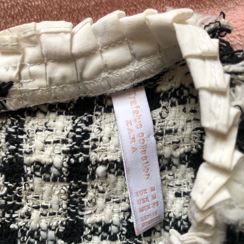 Zara tweed blouse - Picture 3 of 5